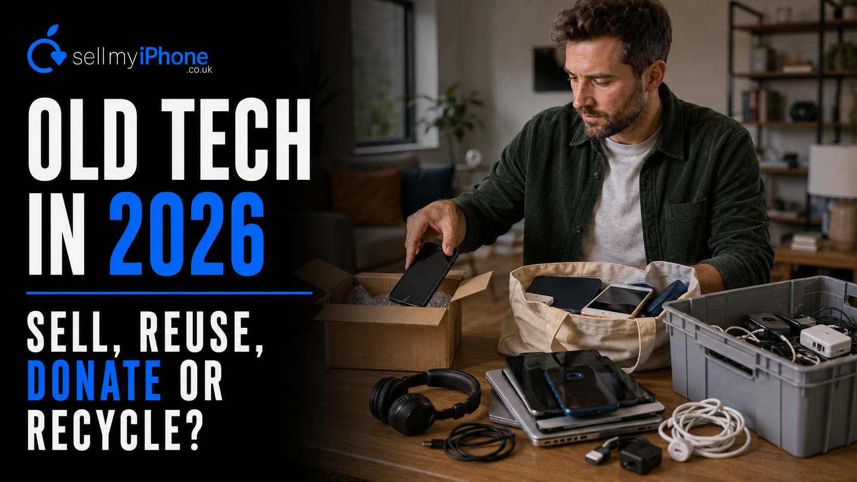 What to Do With Old Tech in 2026: Sell, Reuse, Donate or Recycle?