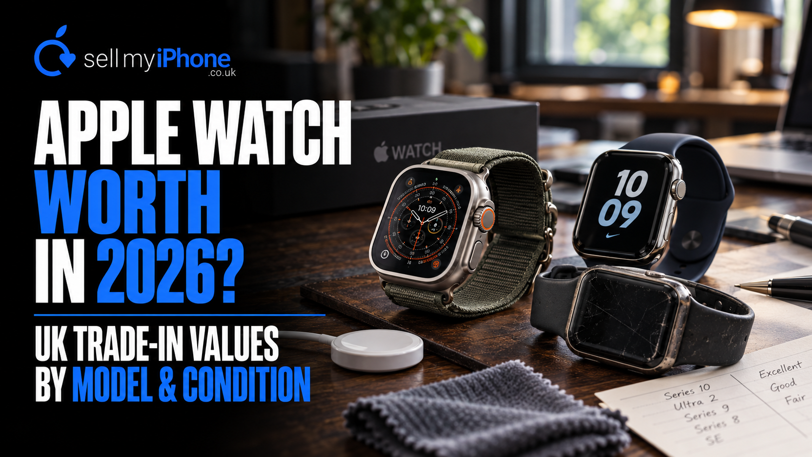 How Much Is My Apple Watch Worth in 2026? UK Trade-In Values by Model and Condition